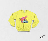 Sweatshirt Felpa girocollo I gatti comprerebbero la 126