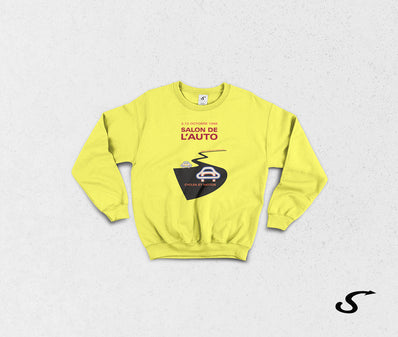Sweatshirt Felpa girocollo Salon de l'Auto, Paris 1968