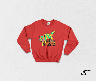 Sweatshirt Felpa girocollo I gatti comprerebbero la 126