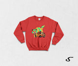 Sweatshirt Felpa girocollo I gatti comprerebbero la 126