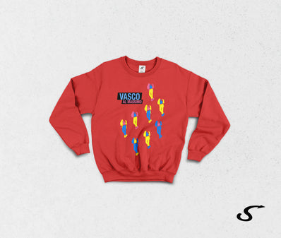 Sweatshirt Felpa girocollo Vasco al massimo