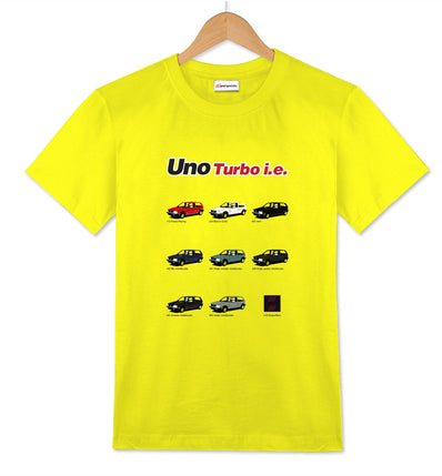 Fiat Uno Turbo i.e. colori T-shirt