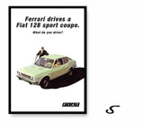 Fiat 128 sport coupe | Enzo Ferrari