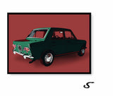 Fiat 128 - Rear side