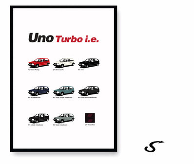 Fiat Uno Turbo i.e. colori