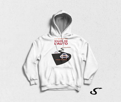 Hoodie Felpa con cappuccio Salon de l'Auto, Paris 1968