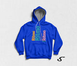 Hoodie Felpa con cappuccio Ritmo