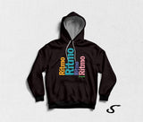 Hoodie Felpa con cappuccio Ritmo