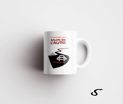 Tazza / Mug Salon de l'Auto, Paris 1968