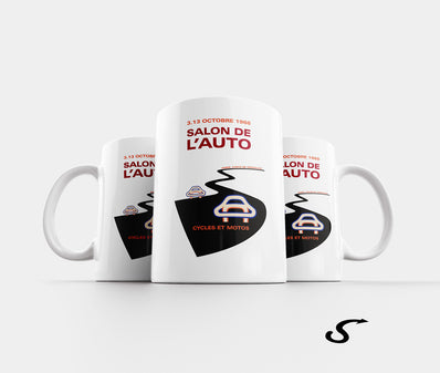 Tazza / Mug Salon de l'Auto, Paris 1968