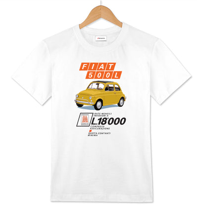 Fiat 500L | 18.000 Lire T-shirt