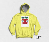 Hoodie Felpa bianca con cappuccio - Chi Vespa mangia le mele