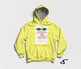 Hoodie Felpa bianca con cappuccio - Chi Vespa mangia le mele