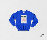 Sweatshirt Felpa girocollo Chi Vespa mangia le mele