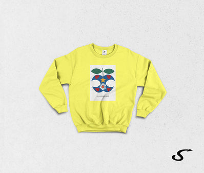 Sweatshirt Felpa girocollo Chi Vespa mangia le mele