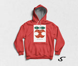 Hoodie Felpa bianca con cappuccio - Chi Vespa mangia le mele