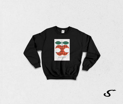 Sweatshirt Felpa girocollo Chi Vespa mangia le mele