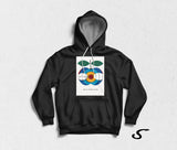 Hoodie Felpa bianca con cappuccio - Chi Vespa mangia le mele