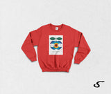 Sweatshirt Felpa girocollo Chi Vespa mangia le mele