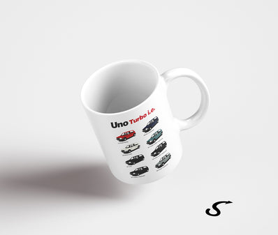 Tazza / Mug Fiat Uno Turbo i.e. colori