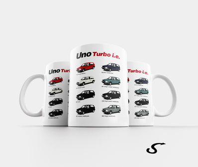 Tazza / Mug Fiat Uno Turbo i.e. colori